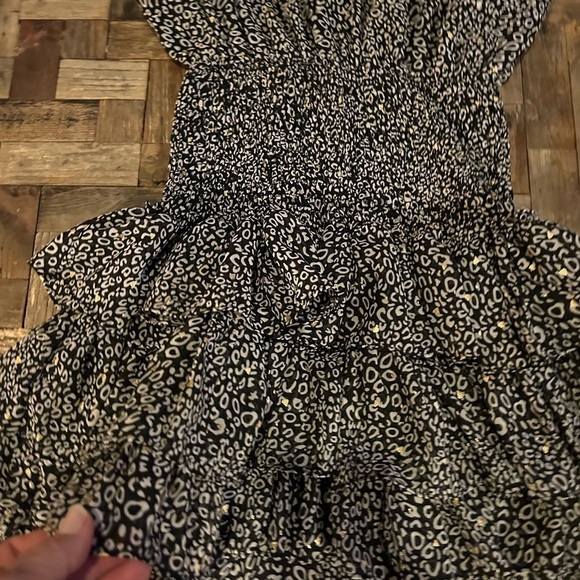 Vestique Gray Black Tiered Ruffle Dress - Picture 5 of 10